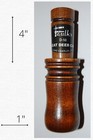 Faulk s Game Calls Deer Bleat Deer Call D-50  Handcrafted Walnut Wood   Brown