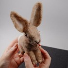 Easter Rabbit Needle Felting Kit For Beginners Gift For Mom Diy Craft Felt Kit