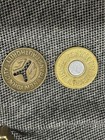1970s New York City Subway Transit Token Vintage   Bullseye Type 2 Pc Lot