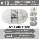 Chunky Yarn For Hand Knitting -  10 Chunky Chenille Yarn  Jumbo Big