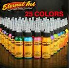 Us 16-25pc Tattoo Eternal Tattoo Ink Set 50 Colors Set 1oz 30ml Pigment Eye Brow