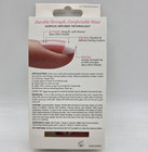 Kiss Salon Acrylic  Press On Nails  Power Play  Beige  Real Short Squoval  28 Co