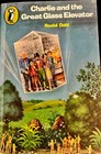Ronald Dahl His Book Charlie And The Great Glass Elevator Signed Psa