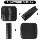 Kevancho Leather Luggage Handle Wraps For 6 1 Inches X 5 7 Inches  Black 1