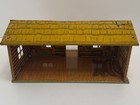 Vintage Marx Bar M Ranch Tin Log Cabin Toy House Roy Rogers 1950   s