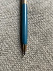 Sheaffer Blue Gold Silver Mechanical Pencil White Dot Vintage