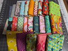 Mystery Box 25 Yards Tula Pink Fabric - One Yard Each - 100  Cotton Fabric