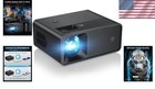 Lightweight Mini Projector  1080p Full Hd With Amazing Sound   Picture Quality