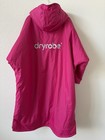 Dry-robe Pink Light Grey Advance Changing Jacket Coat Size Small Outdoors Unisex