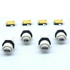 Happ Style Arcade Game Push Buttons Start Coin Pause With Microswitch Jamma Mame