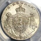 1906 Pcgs Ms 65 Norway 2 Kroner Independence Gem Mint State Coin  25022704c 