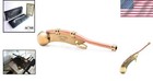 Versatile Solid Brass Naval Whistle With Instructional Guide - Authentic Quality