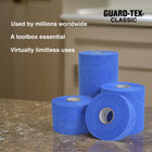 Guard-tex Blue Self-adhering Finger Tape 3 4 x30 Yd   41408 16 Roll Pk