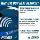 Temco Th4003 Pvc Conduit Heat Blanket Bender 3 1 2 -4 
