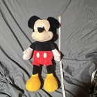 Disney Mickey Mouse Large Plush Stuffed Animal Red Shorts Yellow Shoes