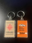 Vintage American Airlines Hawaii Plastic Keychain 