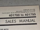 Briggs   Stratton Ms-7014 Sales Manual  March 1984 - Free Shipping W tracking