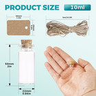 24 Pack Glass Bottles With Cork Stopper   mini Glass Bottle With Cork   small Di