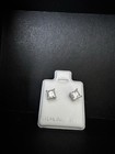 Moissanite Stud Earrings 925 Sterling Silver