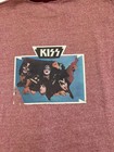 Vintage 1975 Kiss Alives Xl Tour T-shirt Single Stitch Sam Haskins Apple Art