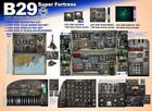 B29 Cockpit Instrument Panel Cdkit