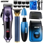 4 In 1 Hair Clippers For Men Professional  Beard Trimmer Shavers Kits   Sets