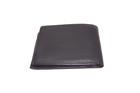 Alpine Swiss Wallet   Billfold Leather Center Flip Id Window Nice