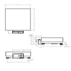 Mettler Toledo Post Mail Shipping Scale 150lb Max  Bca-222-60u Bc-60
