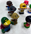 Fisher Price Little People Figure Lot Batman Robin Dc Mattel Figures Mixed Set