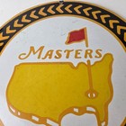 Vintage Masters Golf Sign - Golfing Sales Clubs Dealer Porcelain Gas Pump Sign
