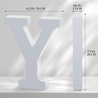 White Wooden Letters 8 Inch For Wall Decor large Unfinished Wood Letters For Hom