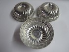 Set Of 3 Individual Serving Fluted Gelatin Molds Free Shipping