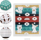 4 Piece Baby Crib Bedding Set For Boys   Girls - Newborn  Infant   Toddler Nurse