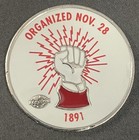 Ibew Local 304 Challenge Coin Topeka Kansas Red Tornado