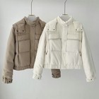 Brunello Cucinelli Womens Autumn Winter New Goose Down Wool Hooded Jacket