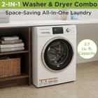 Hamilton Beach 2 65 Cu Ft All-in-one Apartment Size Washer And Dryer Combo