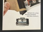 Polaroid 1967 Life Print Add 13x11 Boy Cowboy Hat Blue Jeans Pickup Truck