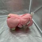 Vintage Fisher Price Puffalump Pink Bunny Rabbit Heart Plush 1988 Stains