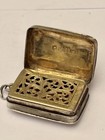 Antique Silver Gilt Early Victorian Vinaigrette Birmingham 1840 William Simpson