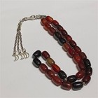 Premium Natural Agate Tasbih 33beads Handmade Islamic Prayer Beads Misbaha Gifts