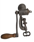 Vintage America Universal Meat Grinder Hand Crank Cast Iron Table Clamp