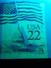 Us Error Stamps  2115g Flag  Capitol  Imperf Coil Strip W narrow Tag Freak  Mnh