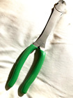 New Snap-on    312cf 11  Long Heavy Duty Diagonal Cutters Green Vinyl Grip Unused