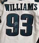 Milton Williams Game Worn used Eagles Fanatics Jersey Signed Autographed