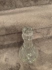 Vintage France Four 4 Chamber Divided Clear Glass Liquor Decanter Bottle Whisky
