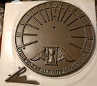 Vtg Whitehall 1991 Sundial Sun Clock  time Takes All But Memories  9 5    Diameter
