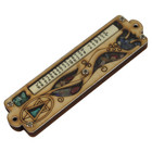 Star Of David Mezuzah With Shema Israel Scroll