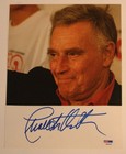 Charlton Heston Signed 8x10 Photo Card Psa dna Coa Auto d The Ten Commandments