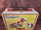 American Chopper Orange County Choppers Fire Bike Embossed Tin Box - Rare 2005