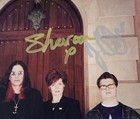 The Osbournes Ozzy Sharon Kelly   Jack Signed Autographed 8x10 Photo   sale 